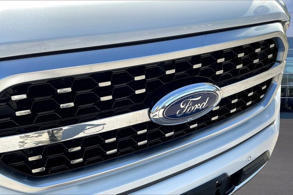 Certified Used 2021 White Metallic Ford Platinum image 34