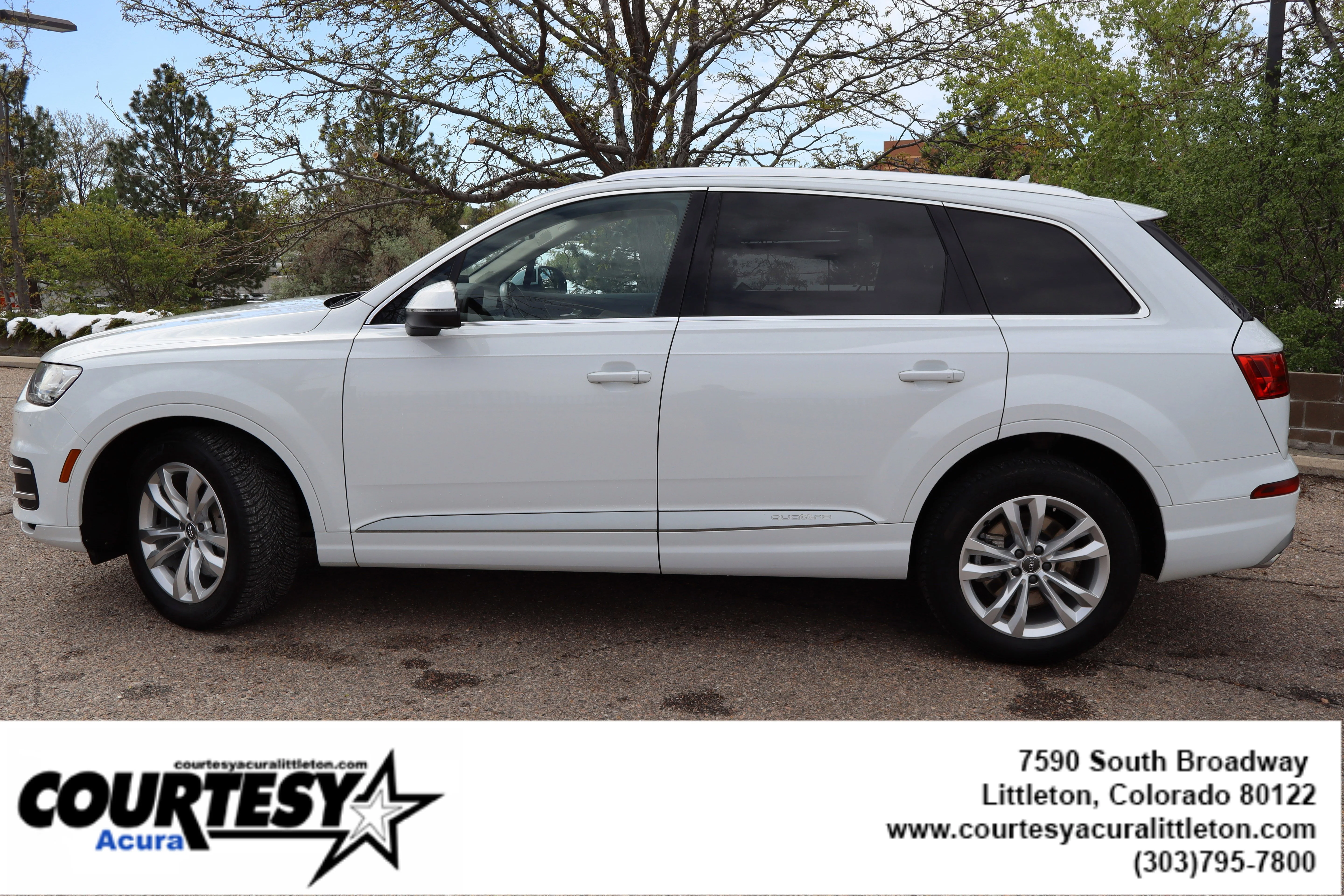Used 2018 White Audi Premium Plus image 3
