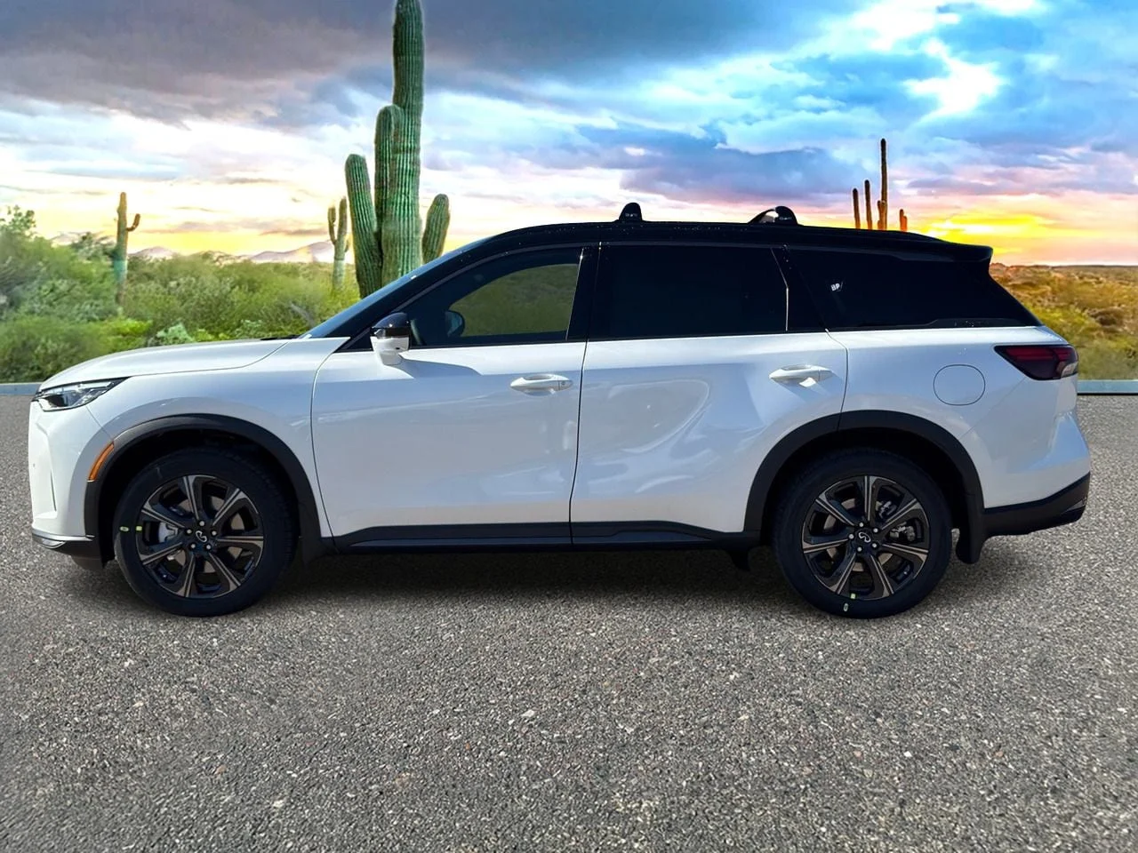 New 2026 Radiant White/Black Obsidian INFINITI Autograph AWD image 6