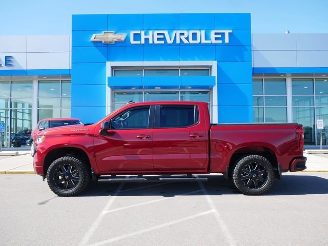 Used 2023 Chevrolet Silverado 1500 RST with VIN 1GCUDEEL1PZ280152 for sale in Roseville, Minnesota