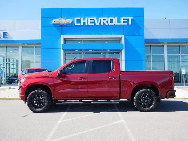 Used 2023 Chevrolet Silverado 1500 RST with VIN 1GCUDEEL1PZ280152 for sale in Roseville, Minnesota