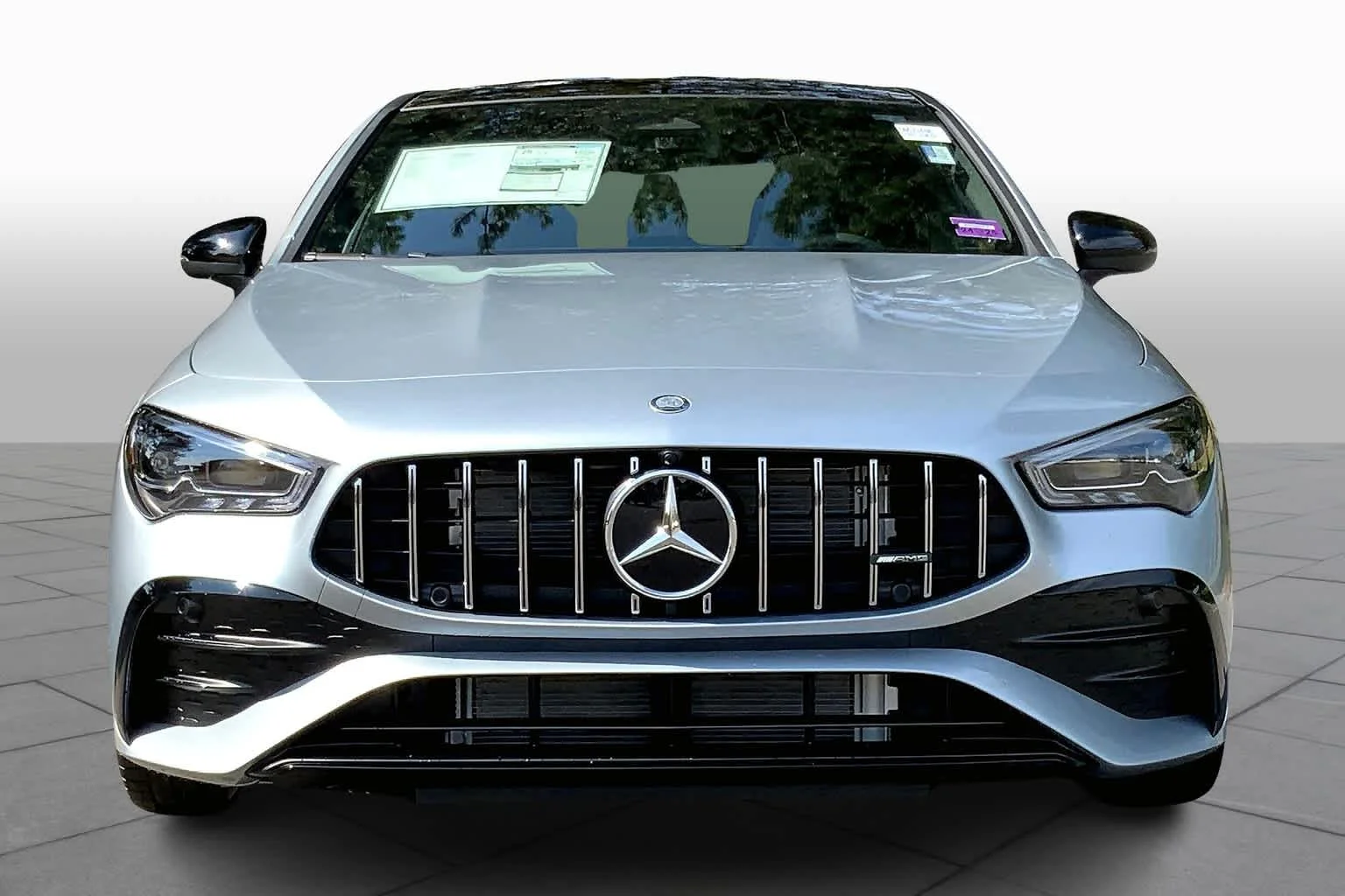 Certified Used 2025 Cirrus Silver Metallic Mercedes-Benz AMG® CLA 35 image 3