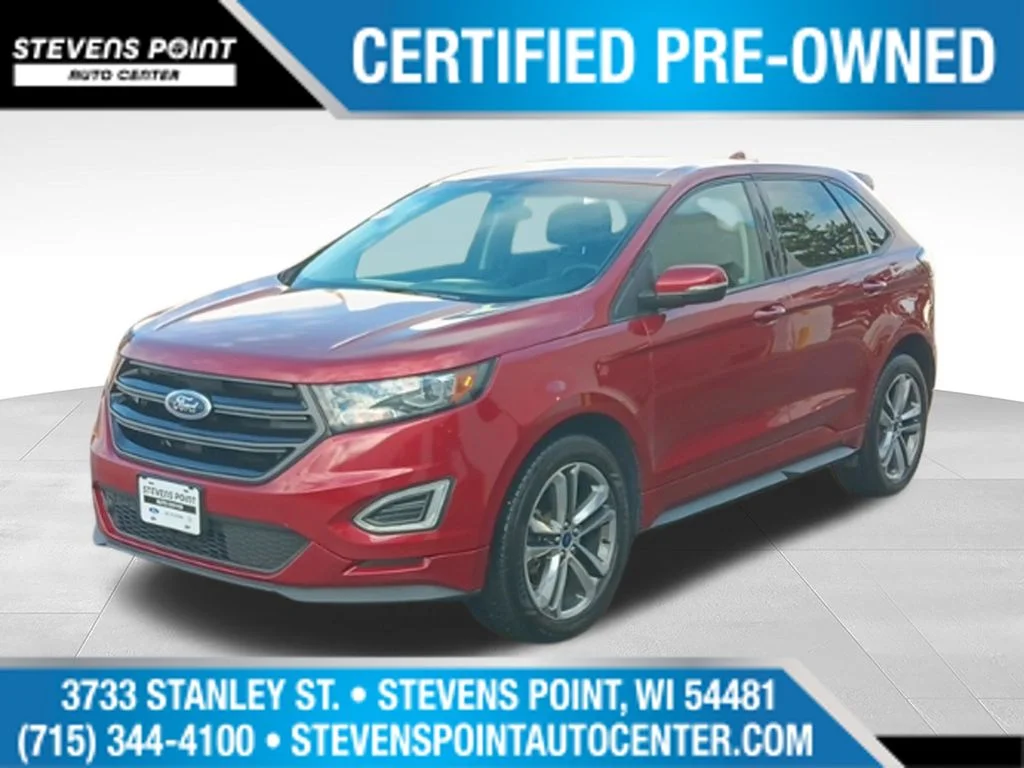 Used 2018 Ruby Red Metallic Tinted Clearcoat Ford Sport image 1