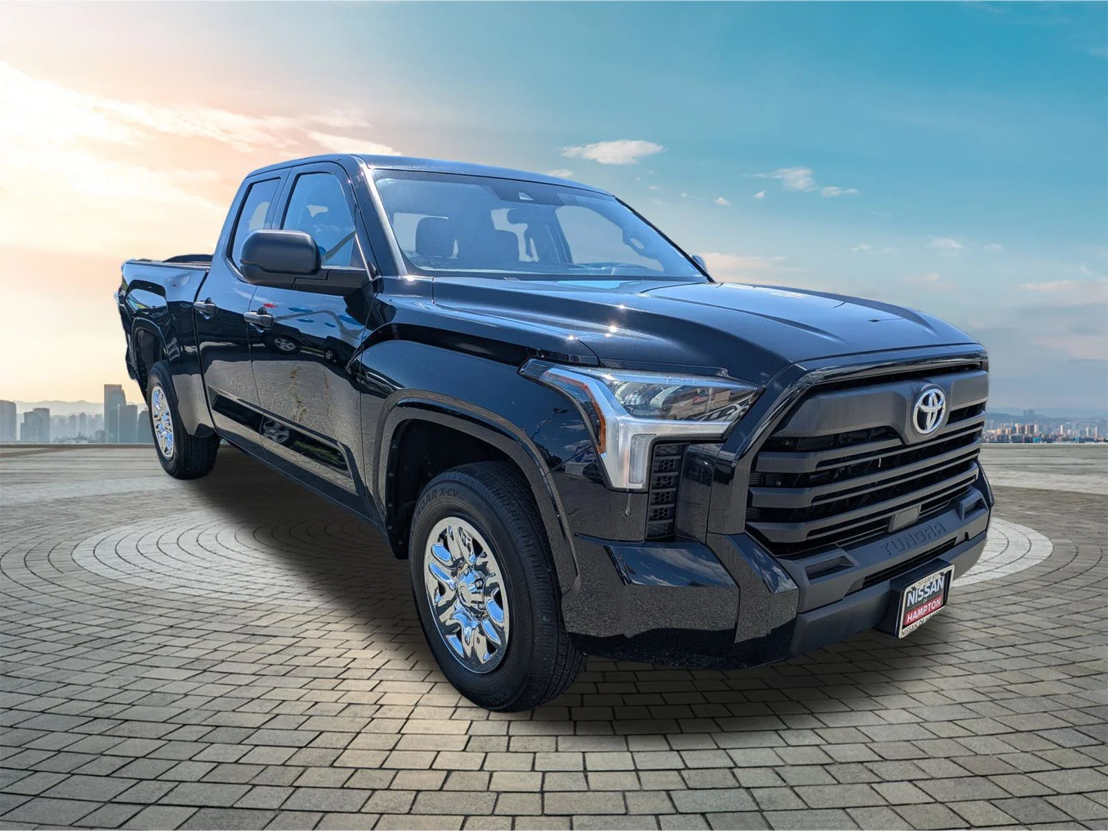 Used 2023 Midnight Black Metallic Toyota SR image 2