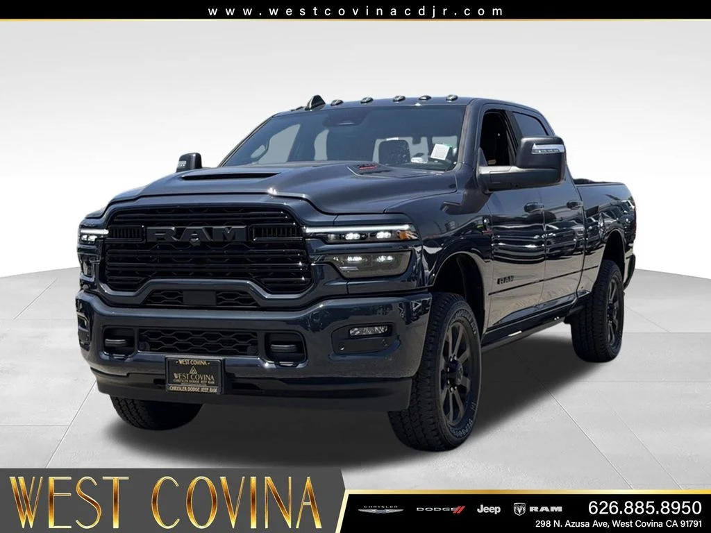 New 2026 Forged Blue Metallic Exterior Paint RAM Laramie image 2
