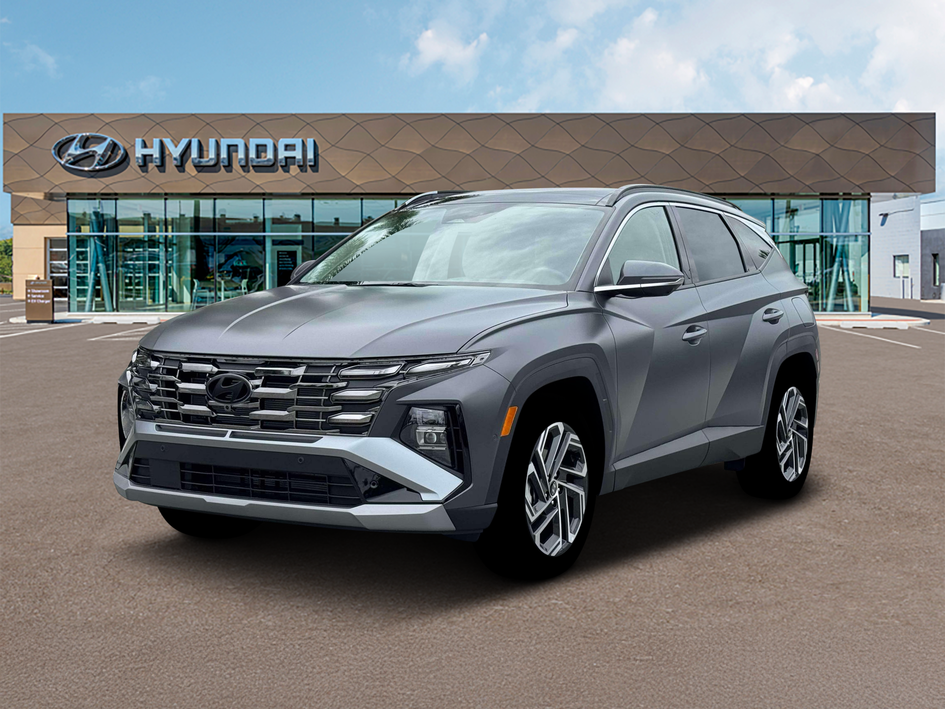 New 2026 Gray Hyundai Limited image 1