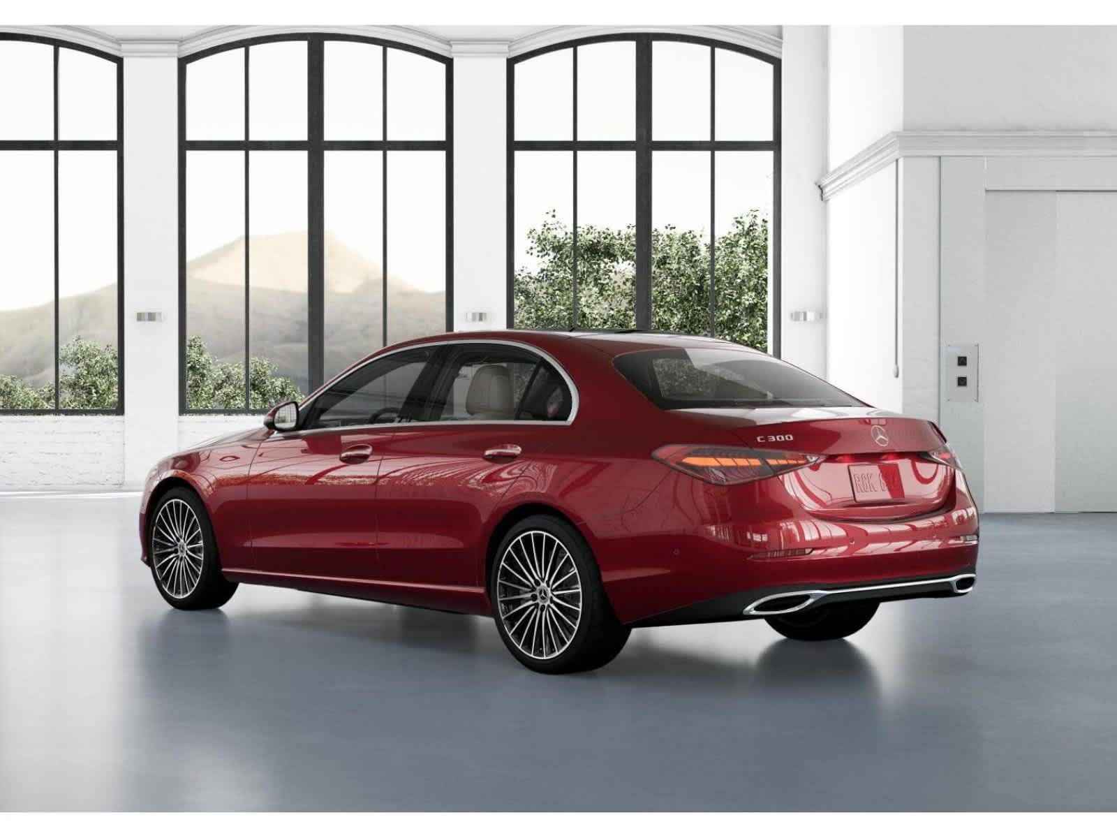 New 2026 MANUFAKTUR Patagonia Red Metallic Mercedes-Benz C 300 image 28