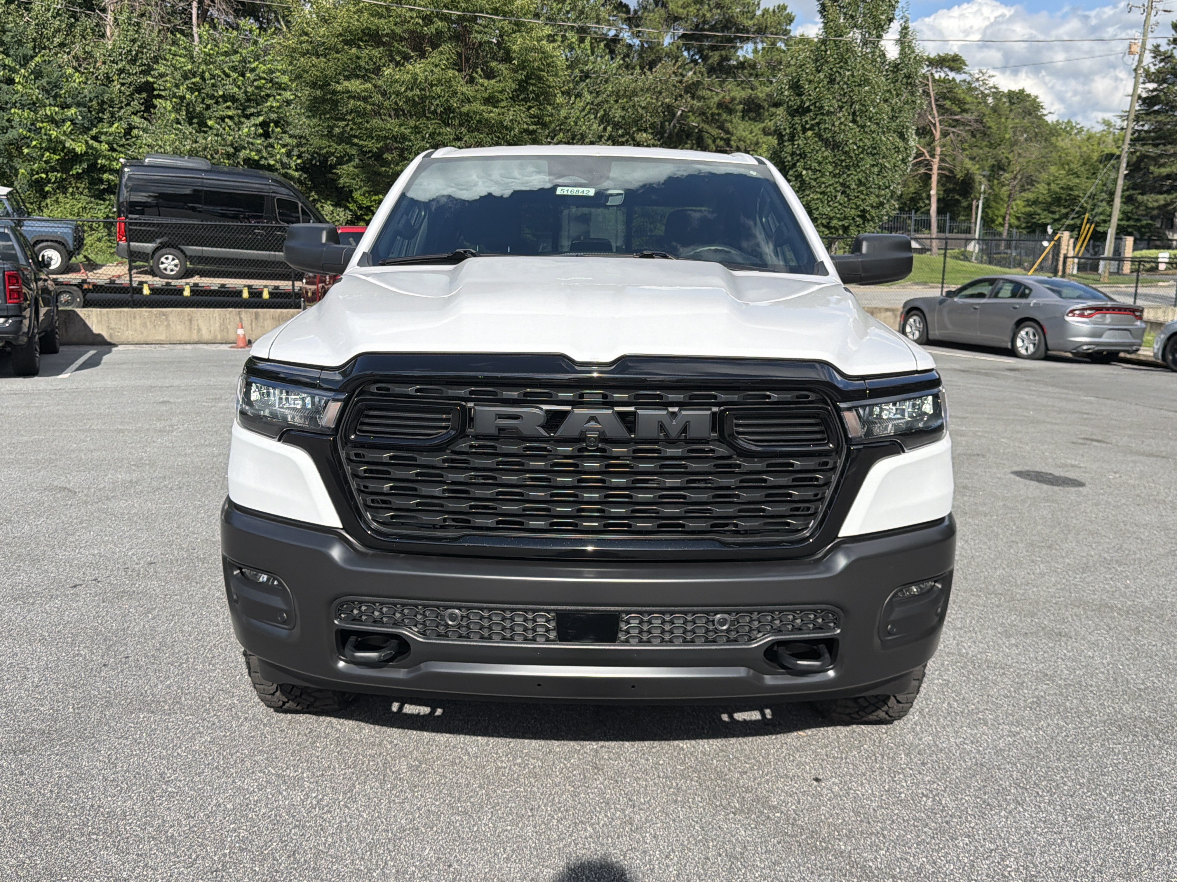 New 2026 Bright White Clear-Coat Exterior Paint RAM Warlock image 2