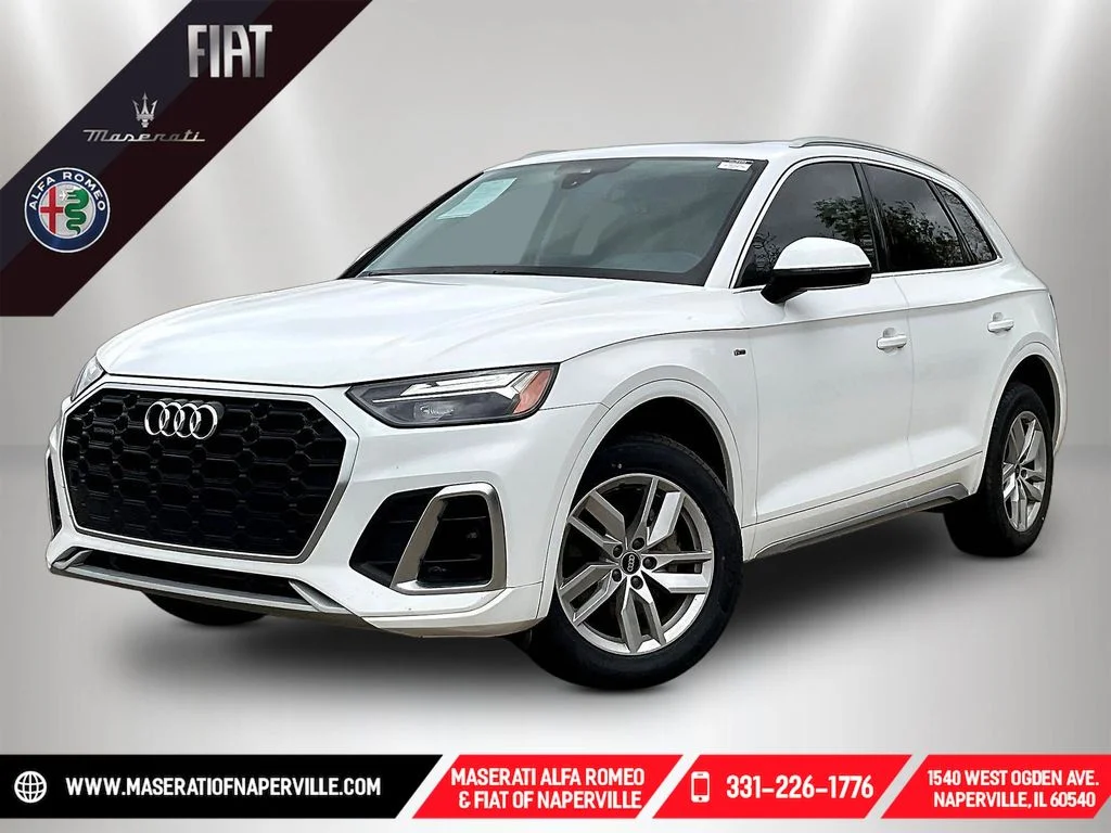 Used 2022 Ibis White Audi 45 S line Premium image 1