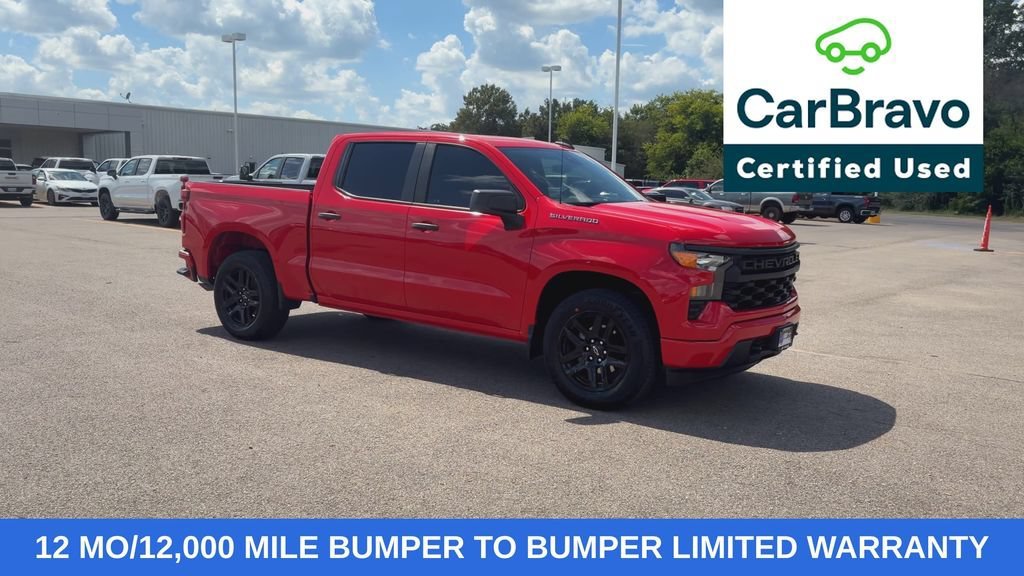 Certified Used 2023 Red Hot Chevrolet Custom image 2