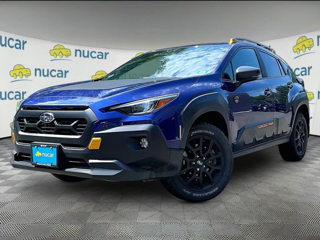Used 2025 Blue Subaru Wilderness image 3