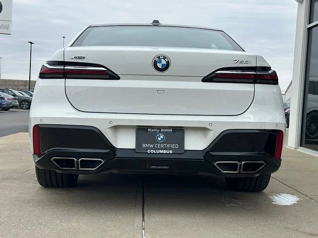 Certified Used 2023 Alpine White BMW 760i xDrive image 11