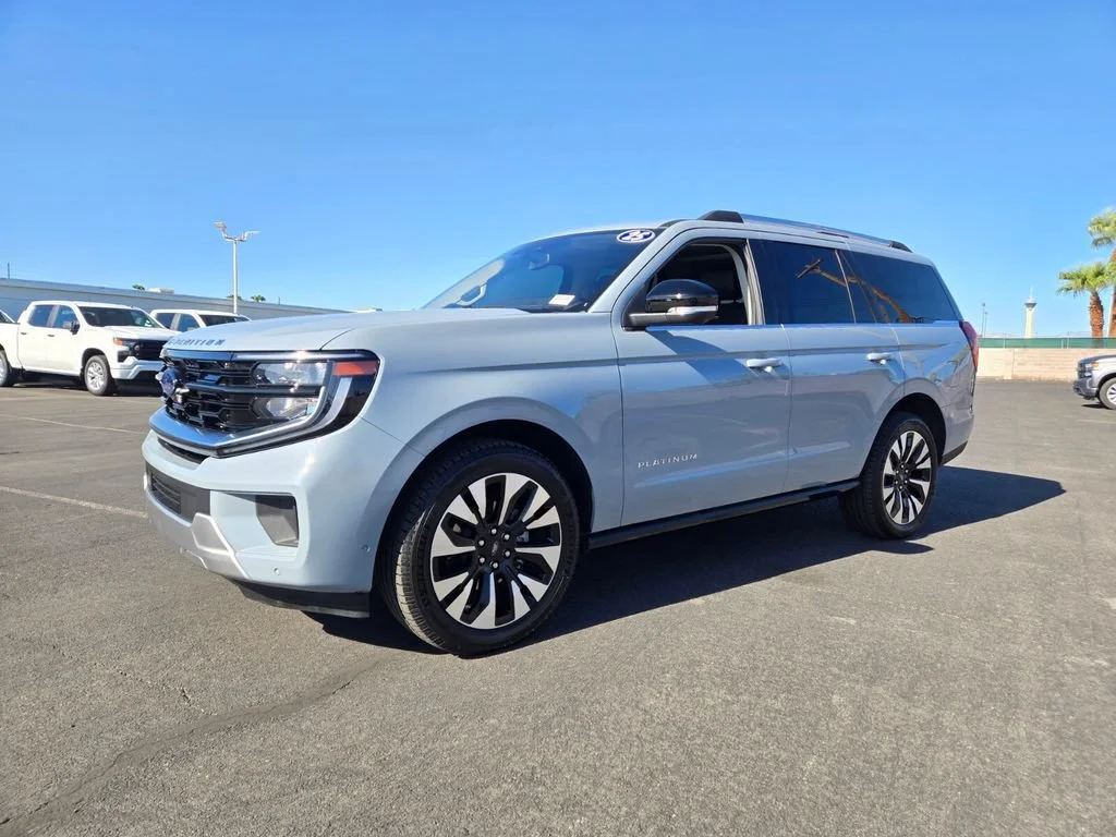 Used 2025 Glacier Gray Meta Ford Platinum image 2