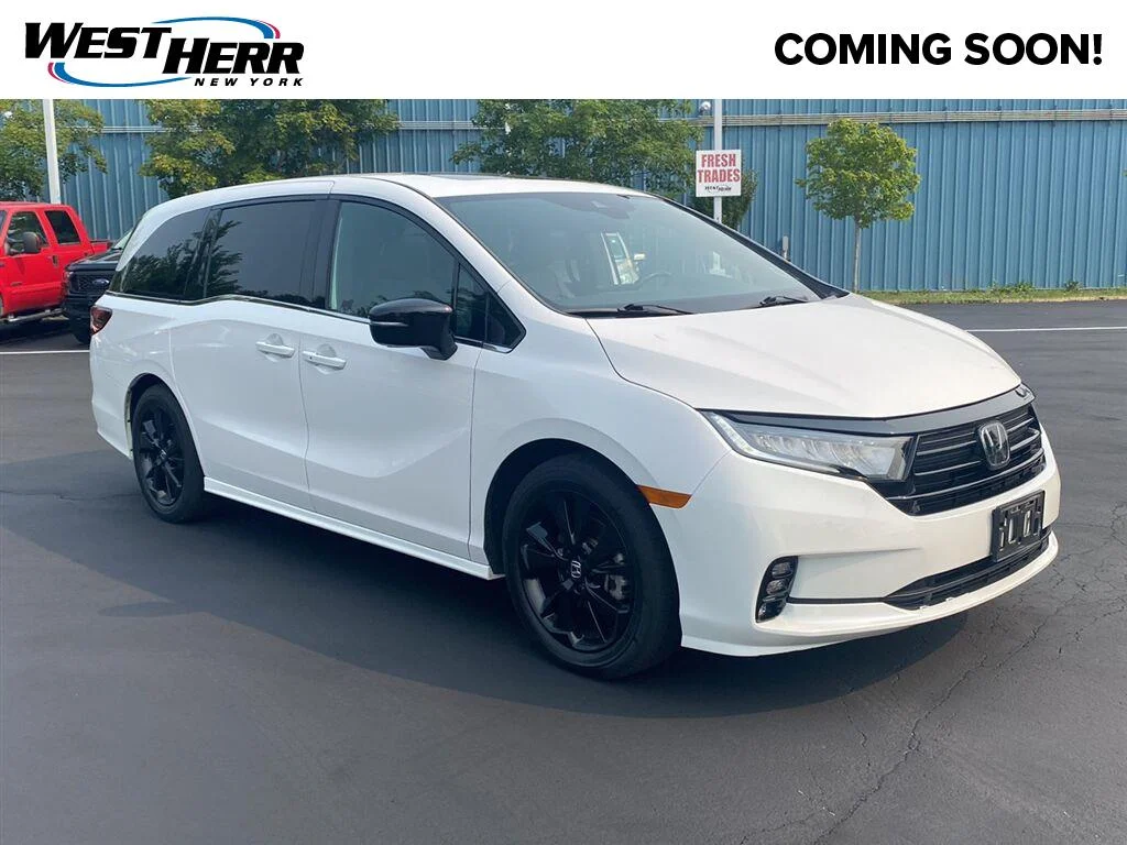 Used 2023 Platinum White Pearl Honda Sport image 1