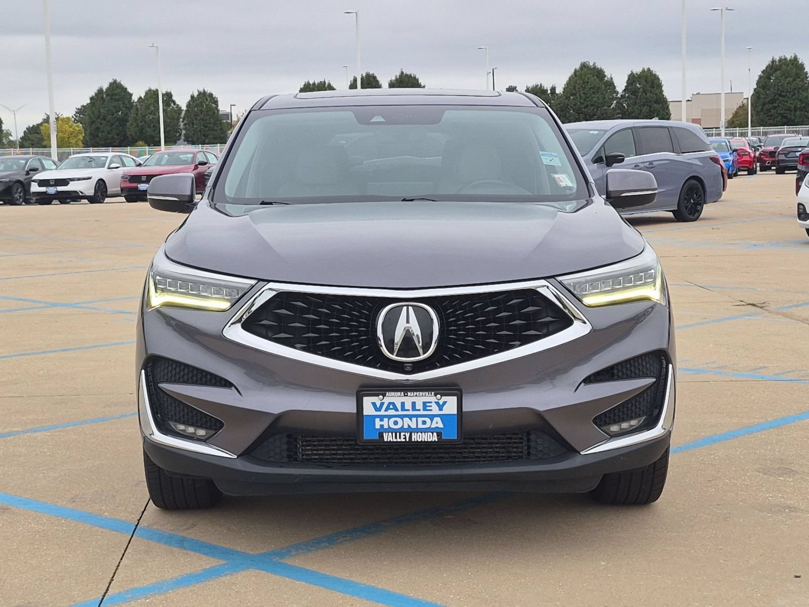 Used 2020 Gray Acura w/Advance Pkg image 3