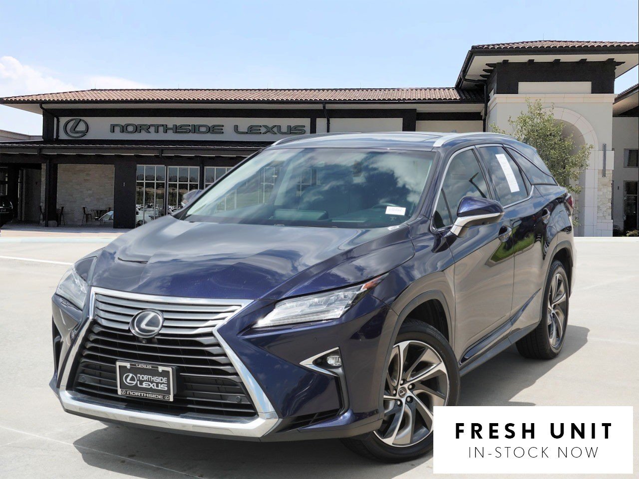 Used 2019 Blue Lexus RX 350L Luxury image 1