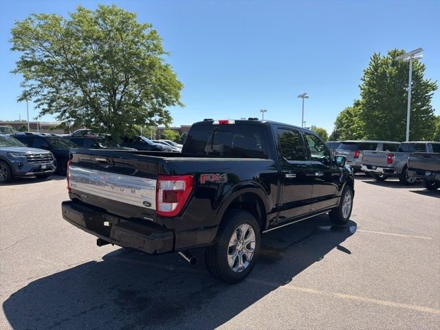 Used 2021 Black Metallic Ford Platinum image 5