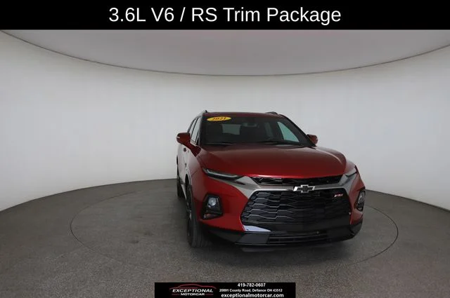 Used 2021 Red Chevrolet RS image 29