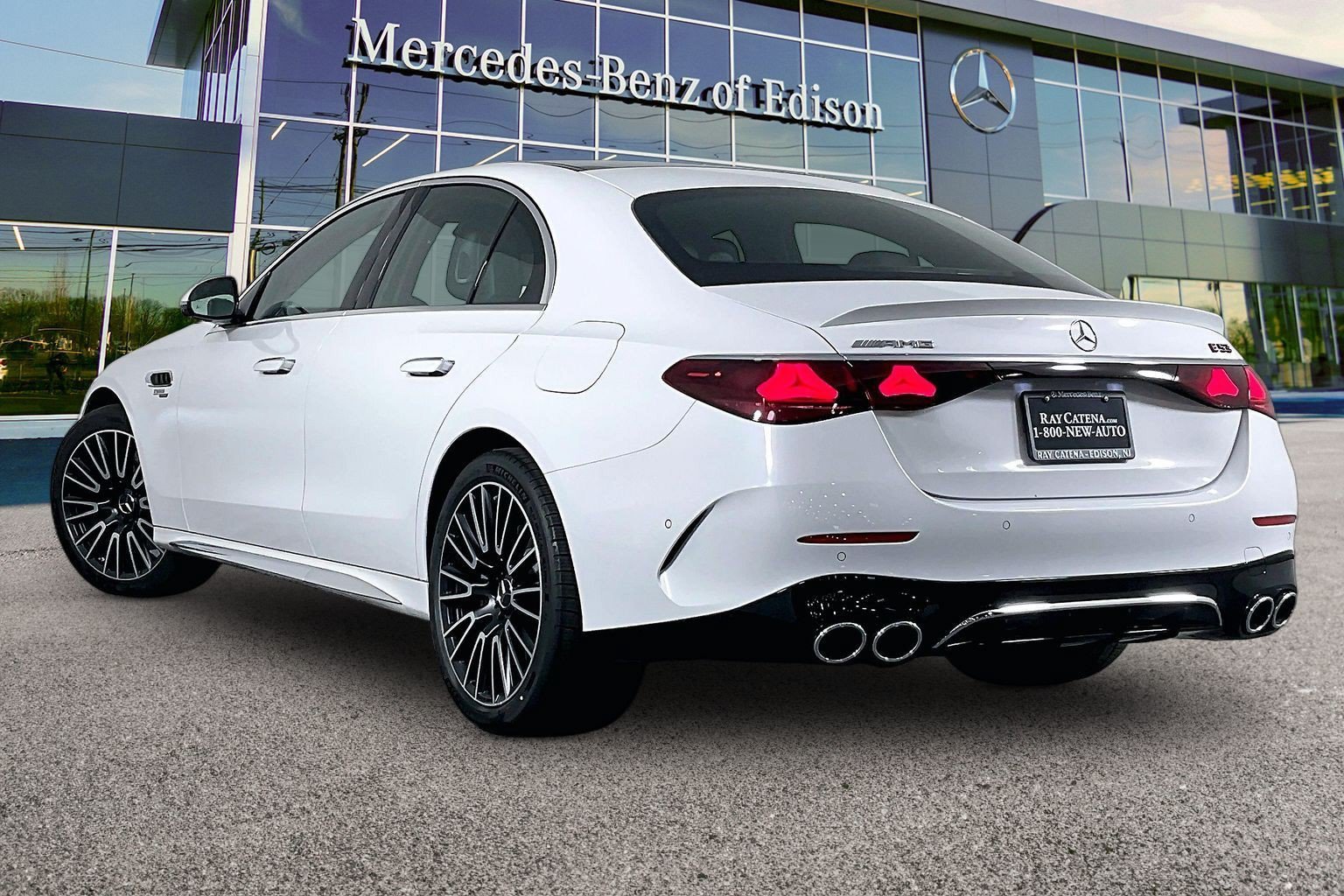 New 2026 MANUFAKTUR Moonlight White Metallic Mercedes-Benz AMG® E 53 E 4MATIC+ Sedan image 16