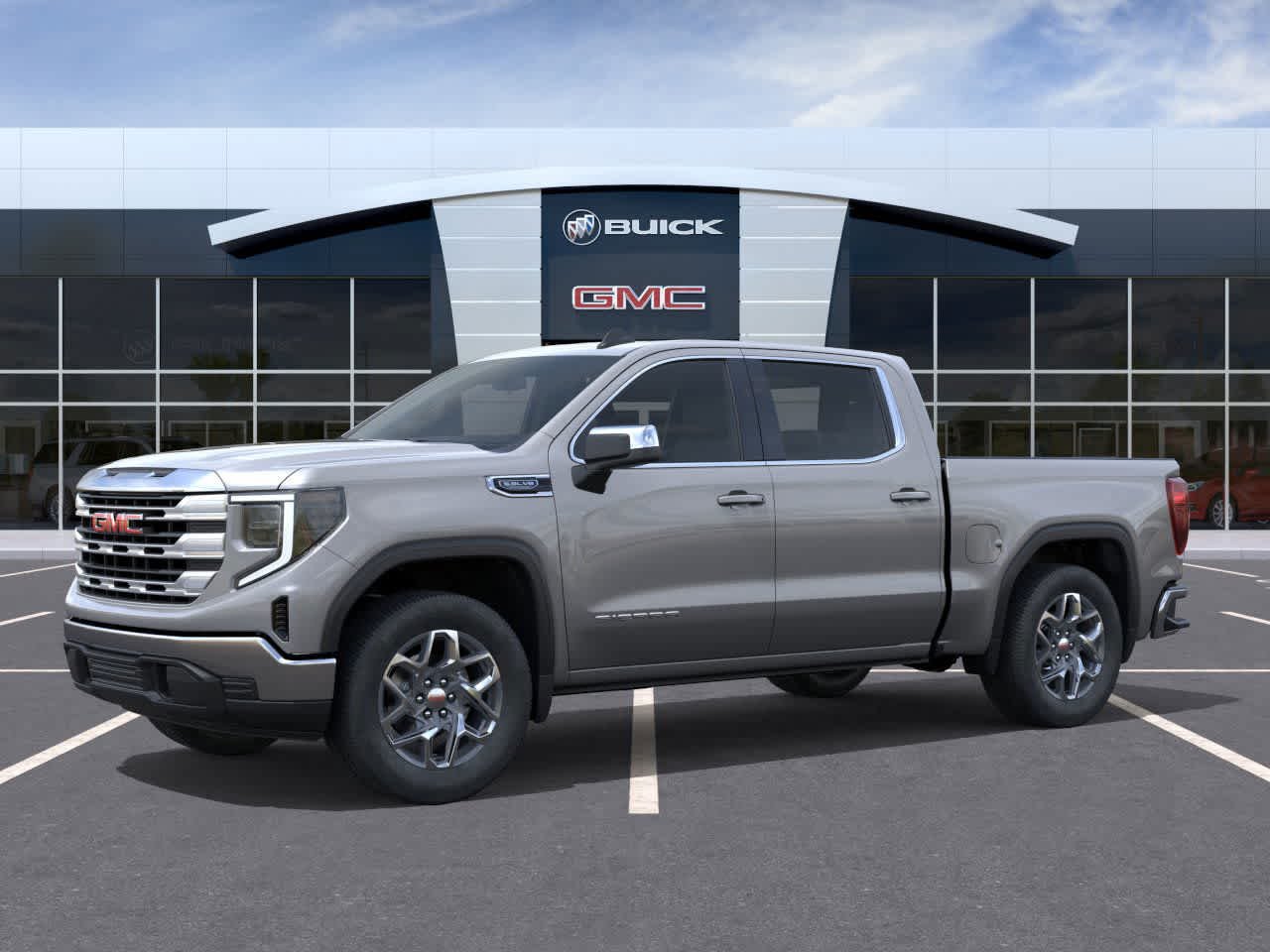 New 2026 Sterling Metallic GMC SLE image 2