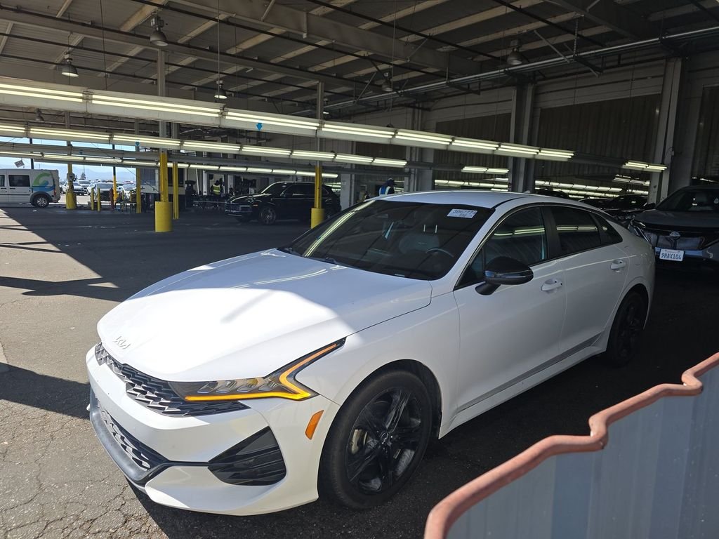 Used 2022 Kia K5 GT-Line with VIN 5XXG64J24NG146976 for sale in Ottawa, KS