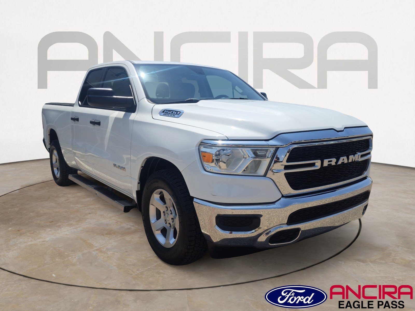 Used 2019 Bright White Clearcoat Ram Tradesman image 1