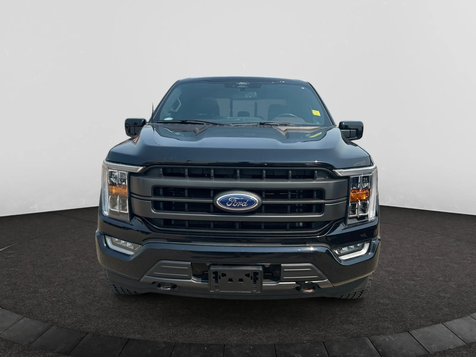 Used 2022 BLACK METAL Ford LARIAT SuperCrew image 8