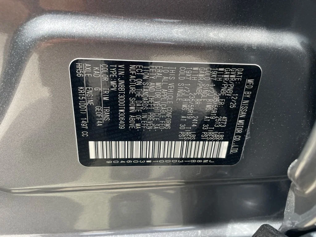 Certified Used 2026 Gray Nissan Platinum image 30