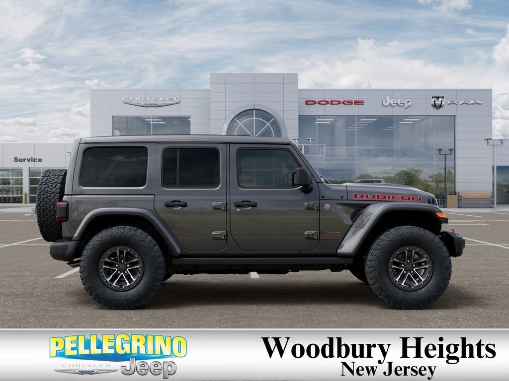 New 2026 Granite Crystal Metallic Clear-Coat Exterior Paint Jeep Rubicon X image 21