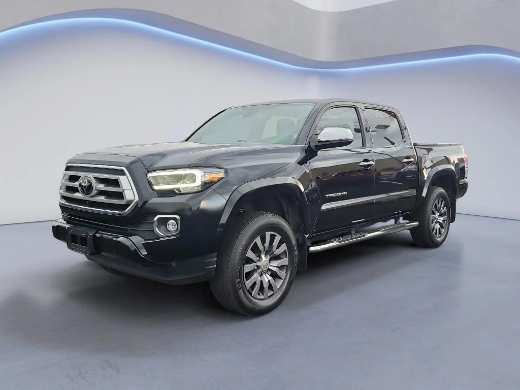 Used 2022 Midnight Black Metallic Toyota Limited image 1