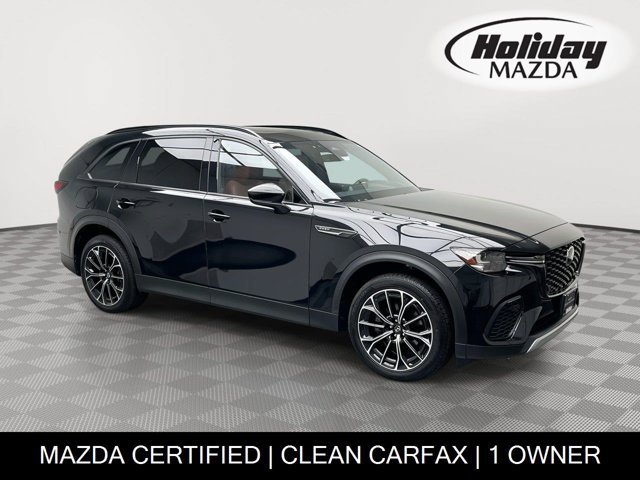Certified Used 2025 Jet Black Mica Mazda Premium Plus image 1