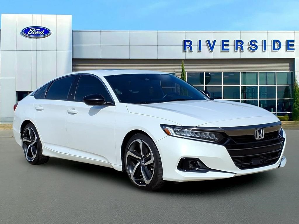 Used 2022 Platinum White Honda Sport 2.0T image 1