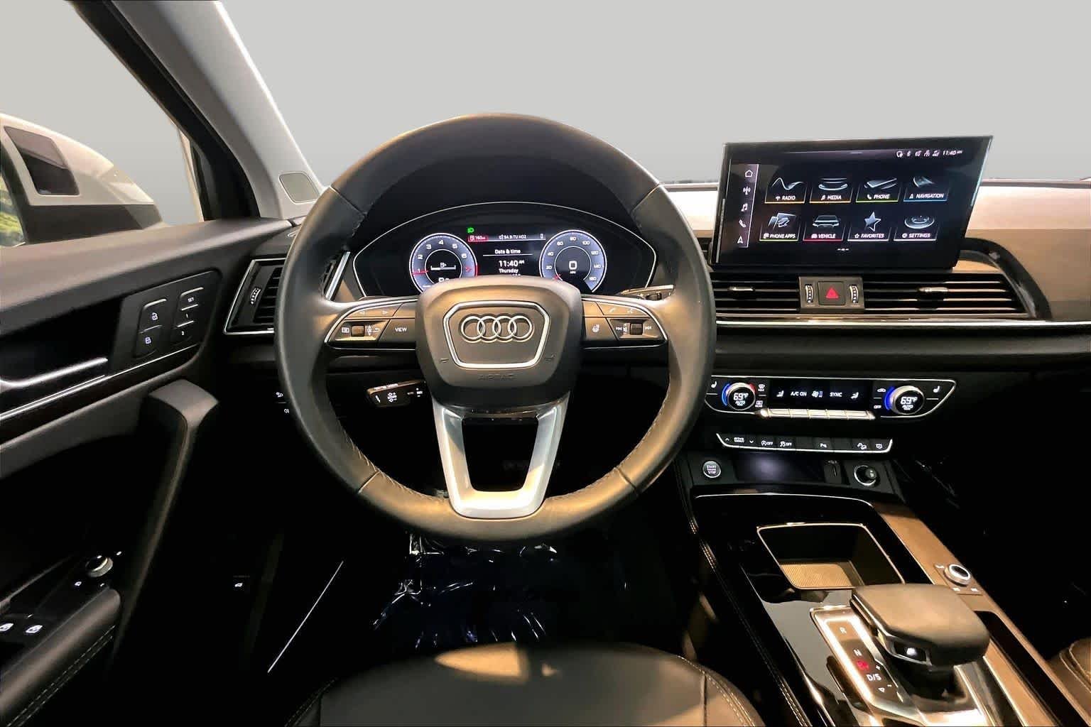 Certified Used 2023 Glacier White Metallic Audi S line Premium Plus image 6