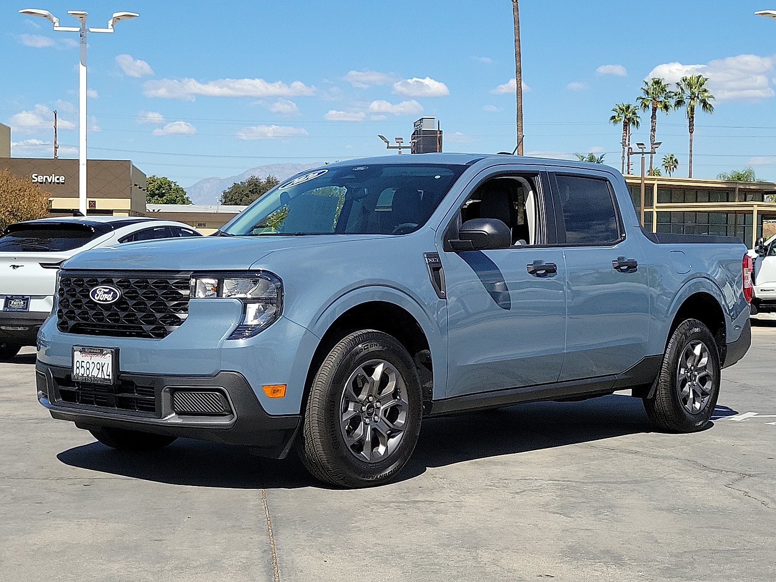 New 2026 Azure Gray Metallic Tri-Coat Ford XLT image 1