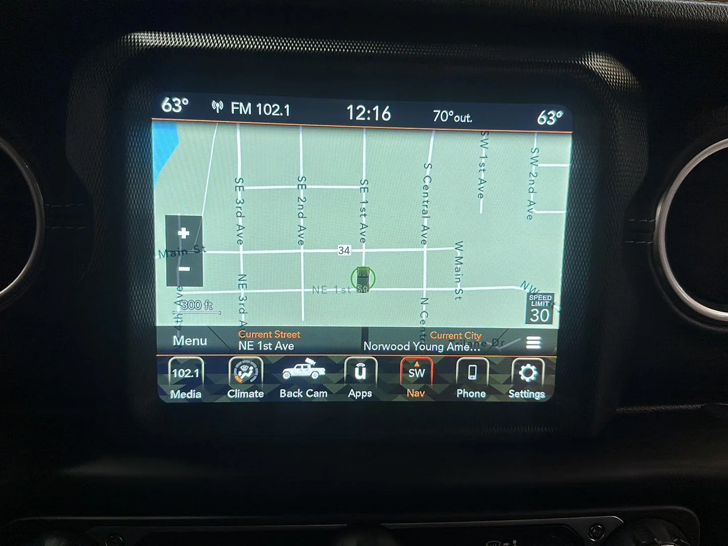 Used 2021 Bright White Clearcoat Jeep Overland image 22