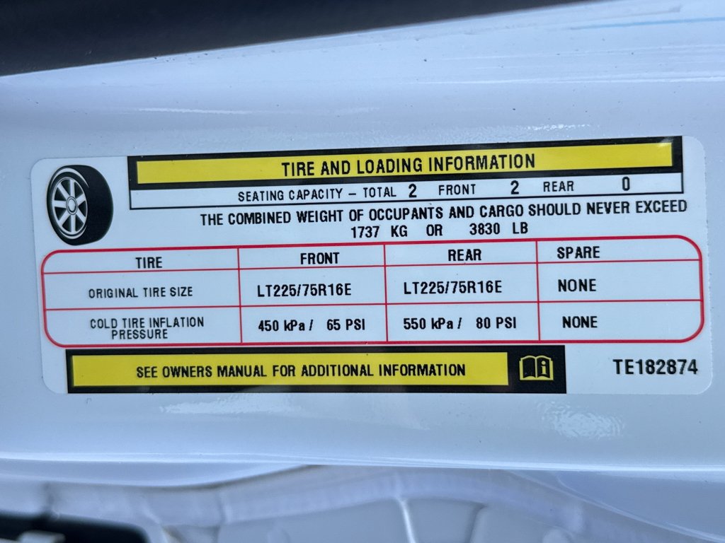 New 2026 Bright White Clear-Coat Exterior Paint RAM Tradesman image 35