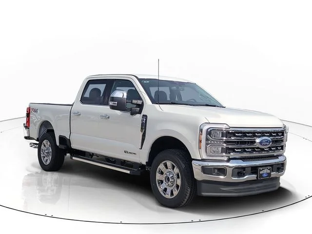 New 2026 White Metallic Ford Lariat image 3