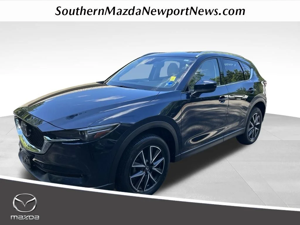 Used 2017 Blue Mazda Grand Touring image 1