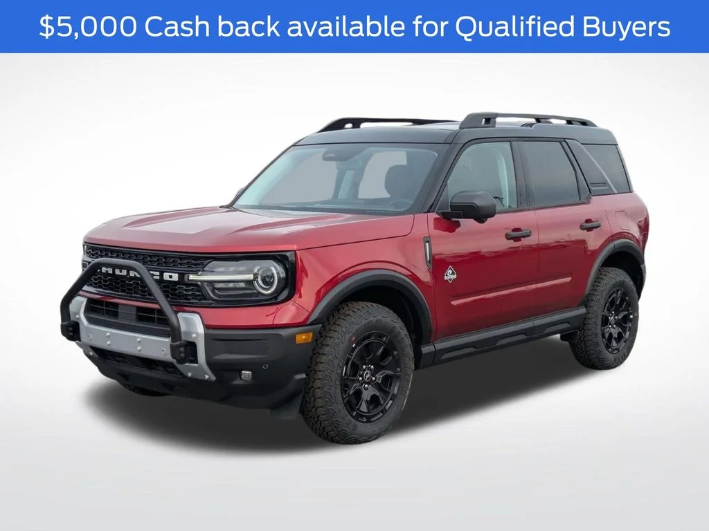 New 2025 Red Ford Outer Banks image 2