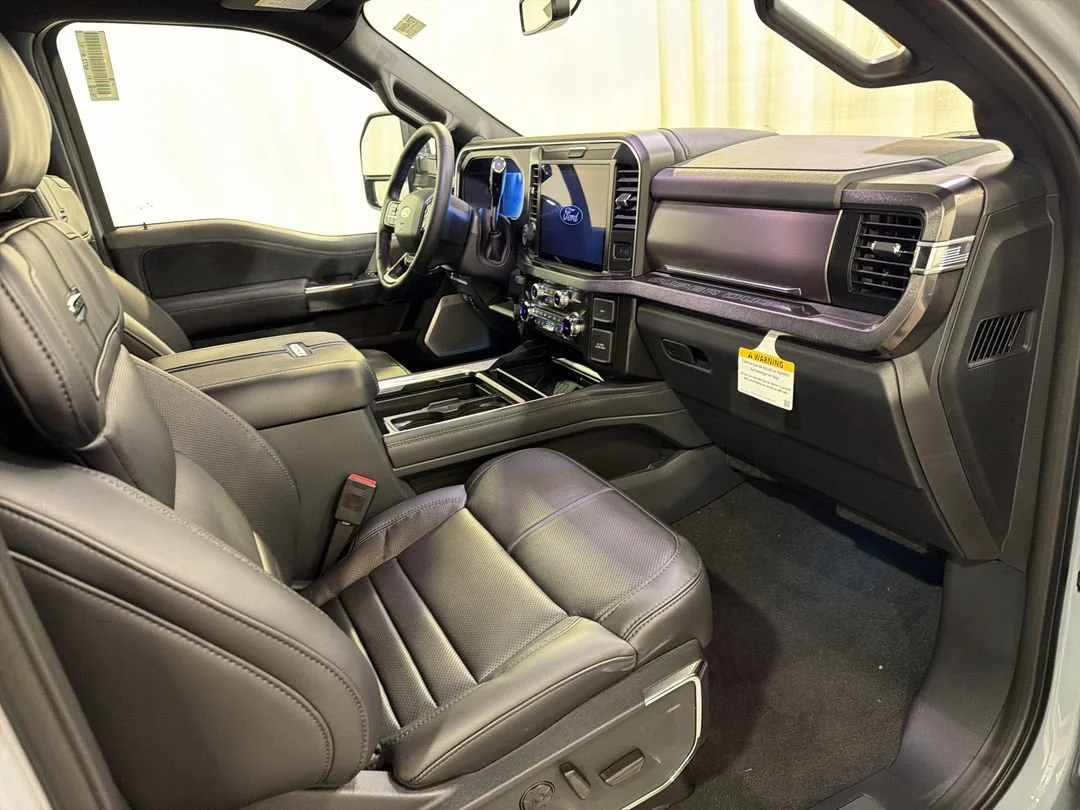 New 2026 Glacier Gray Metallic Tri-Coat Ford F-250® Platinum® image 14