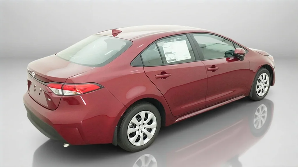 New 2027 Ruby Flare Pearl Toyota LE image 9