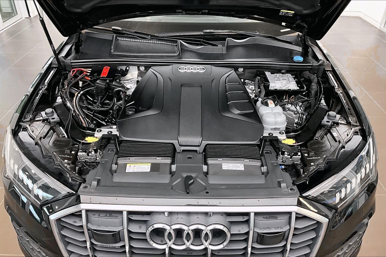 Used 2023 Mythos Black Metallic Audi Premium Plus image 30