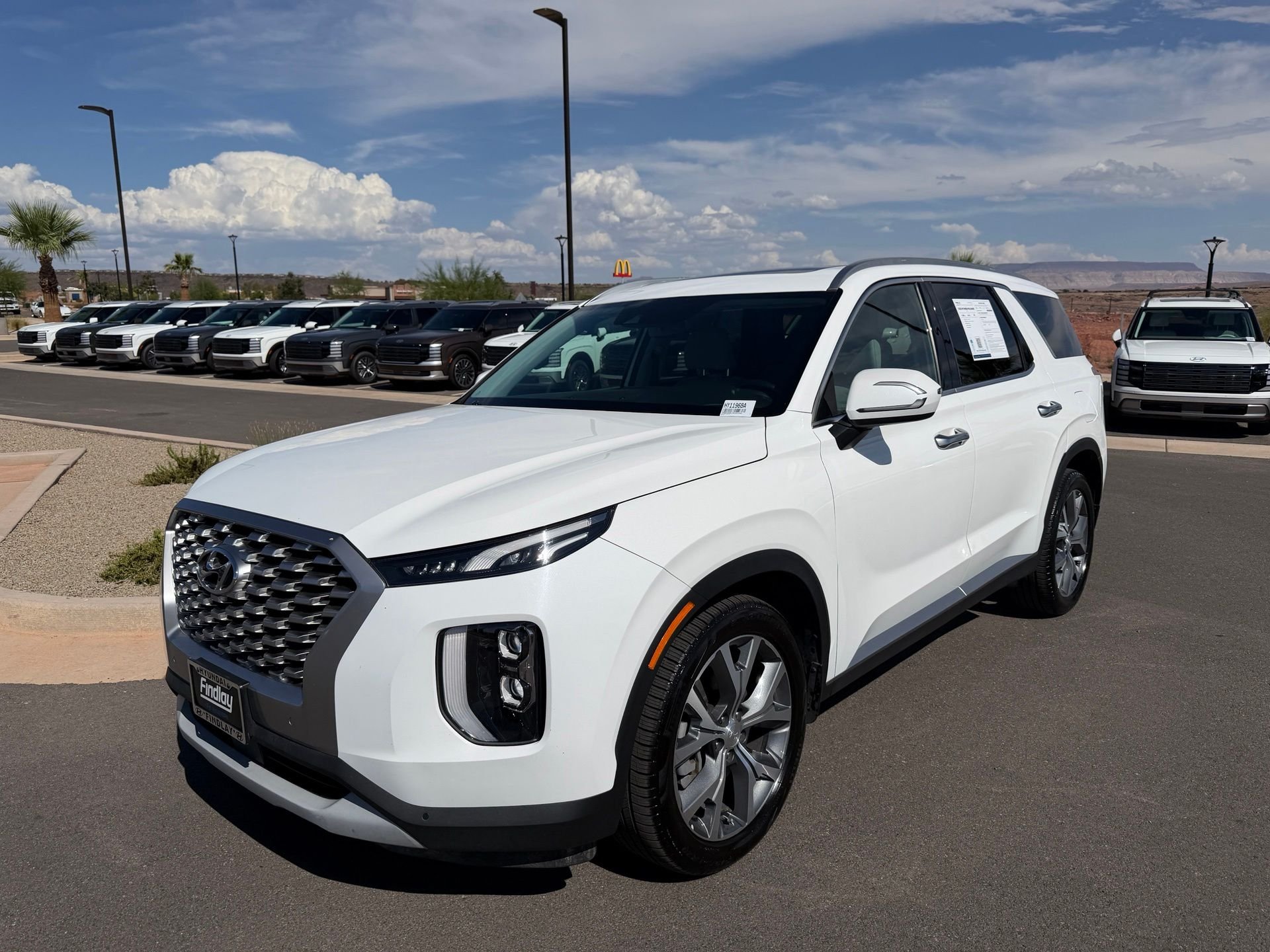 White 2022 Hyundai Palisade SUV / Crossover Front-Wheel Drive