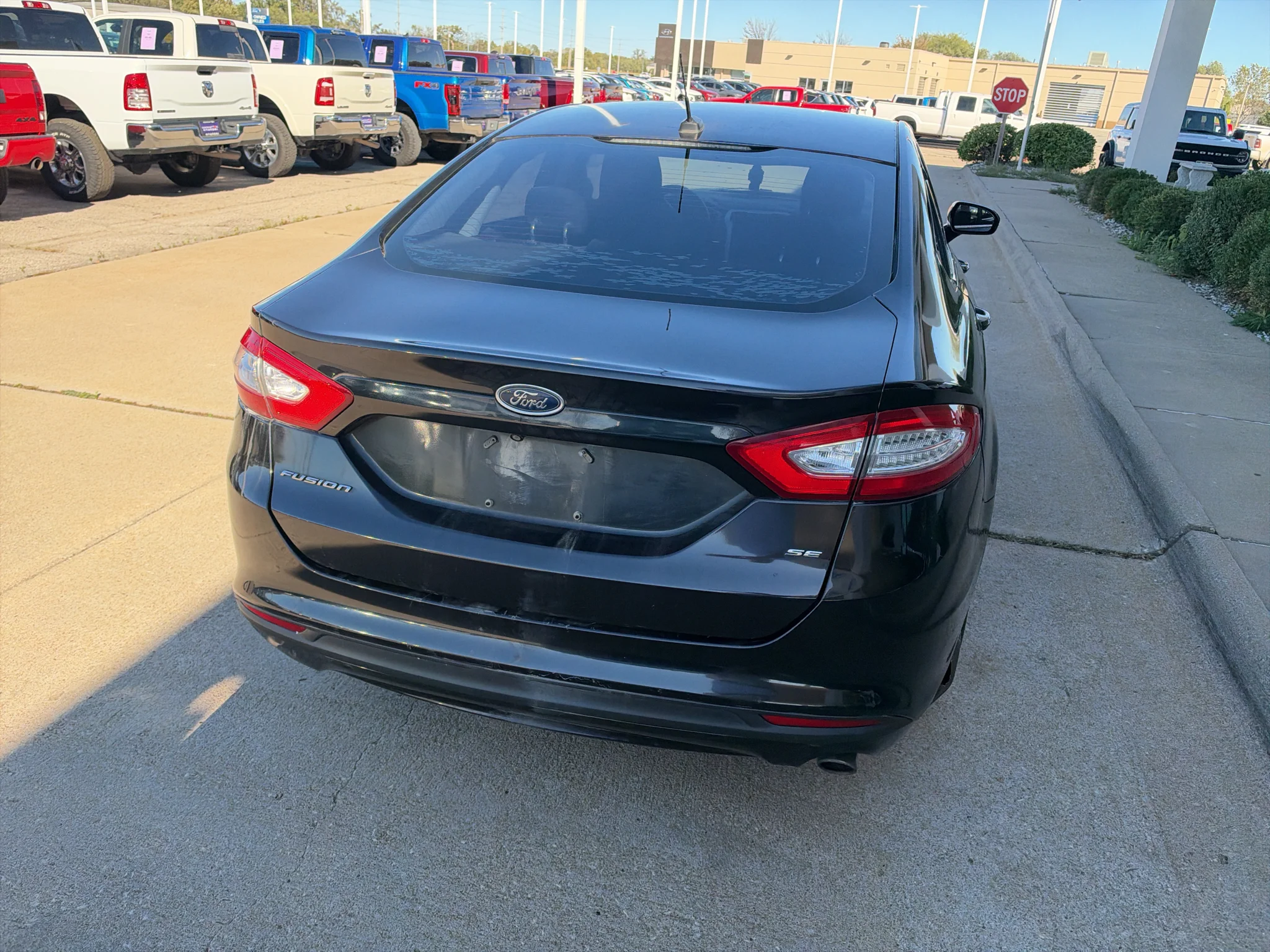 Used 2015 Ruby Red Tinted Clearcoat Ford SE image 7