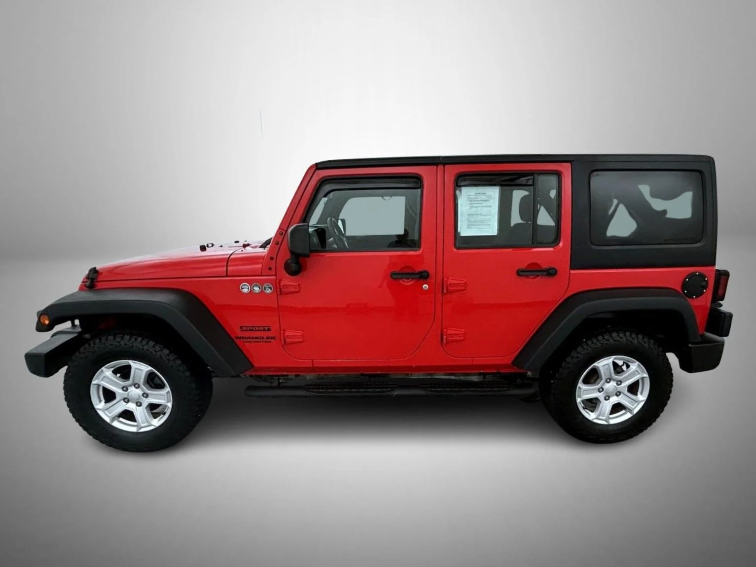Used 2017 Red Jeep Unlimited Sport image 8