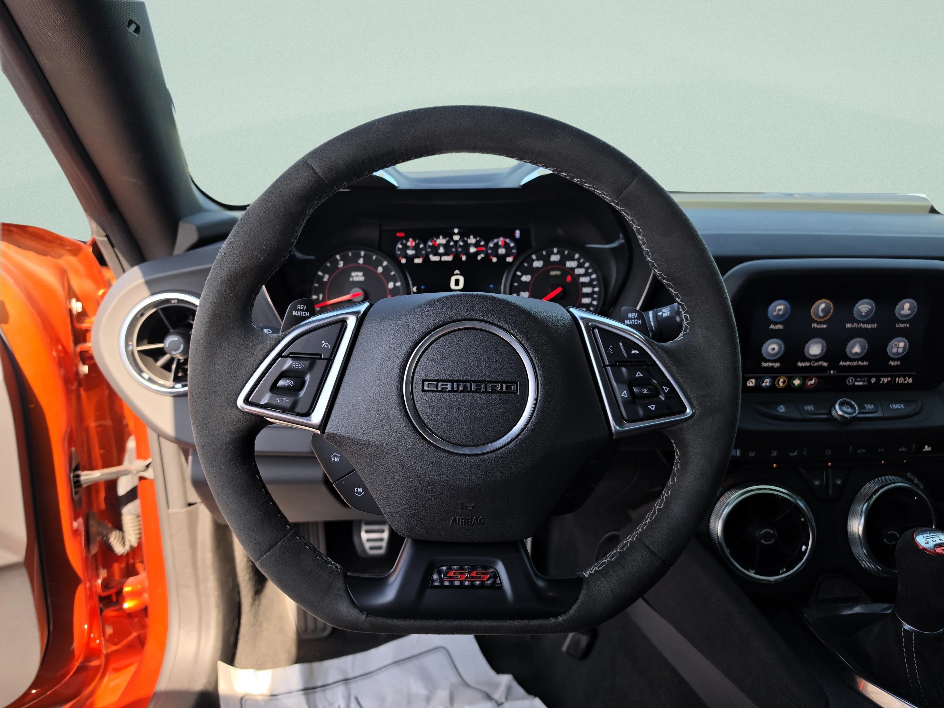 Used 2023 Vivid Orange Metallic Chevrolet 1SS image 19