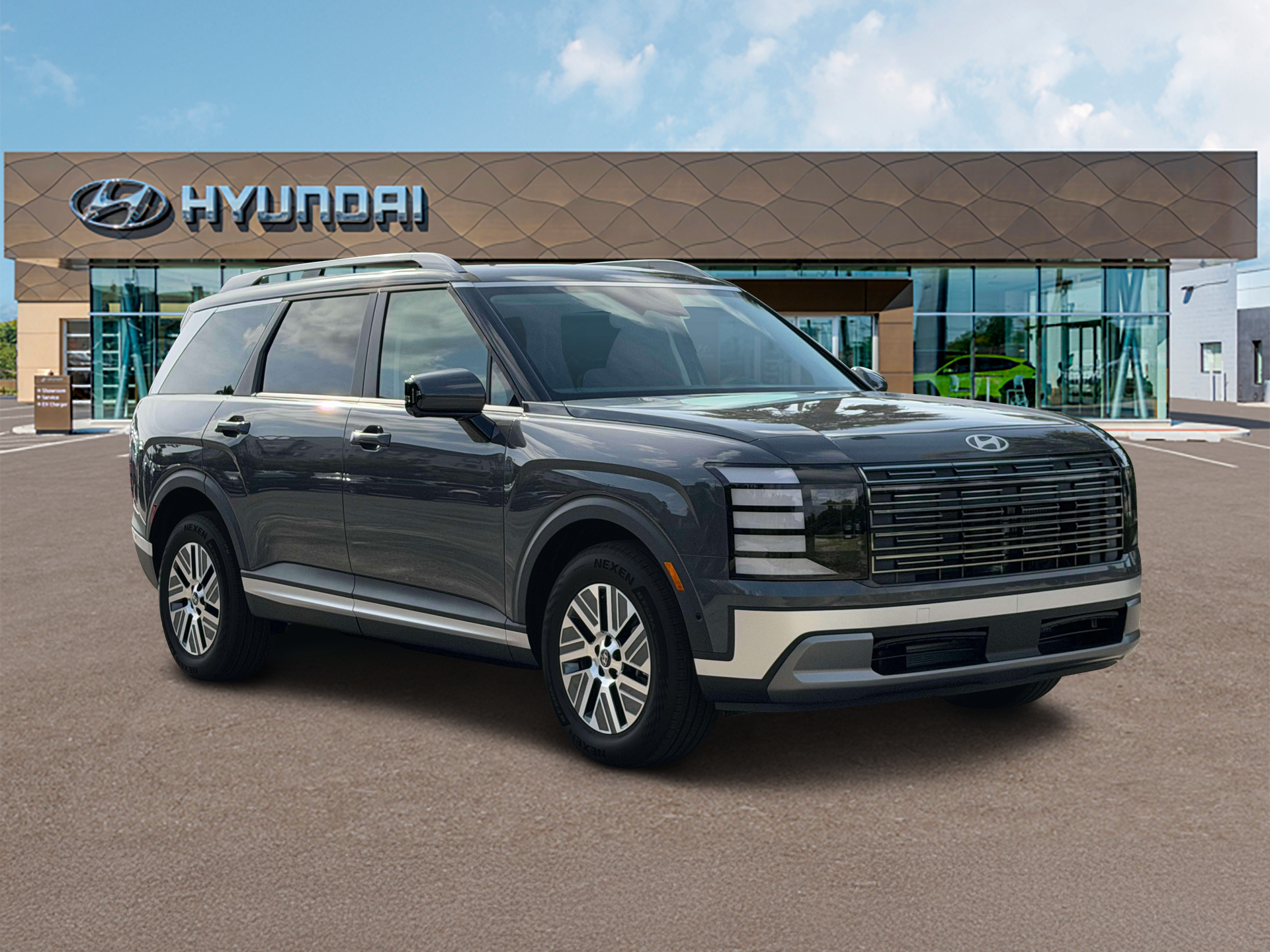 New 2027 Ecotronic Gray Pearl Hyundai SEL Premium 7P image 11