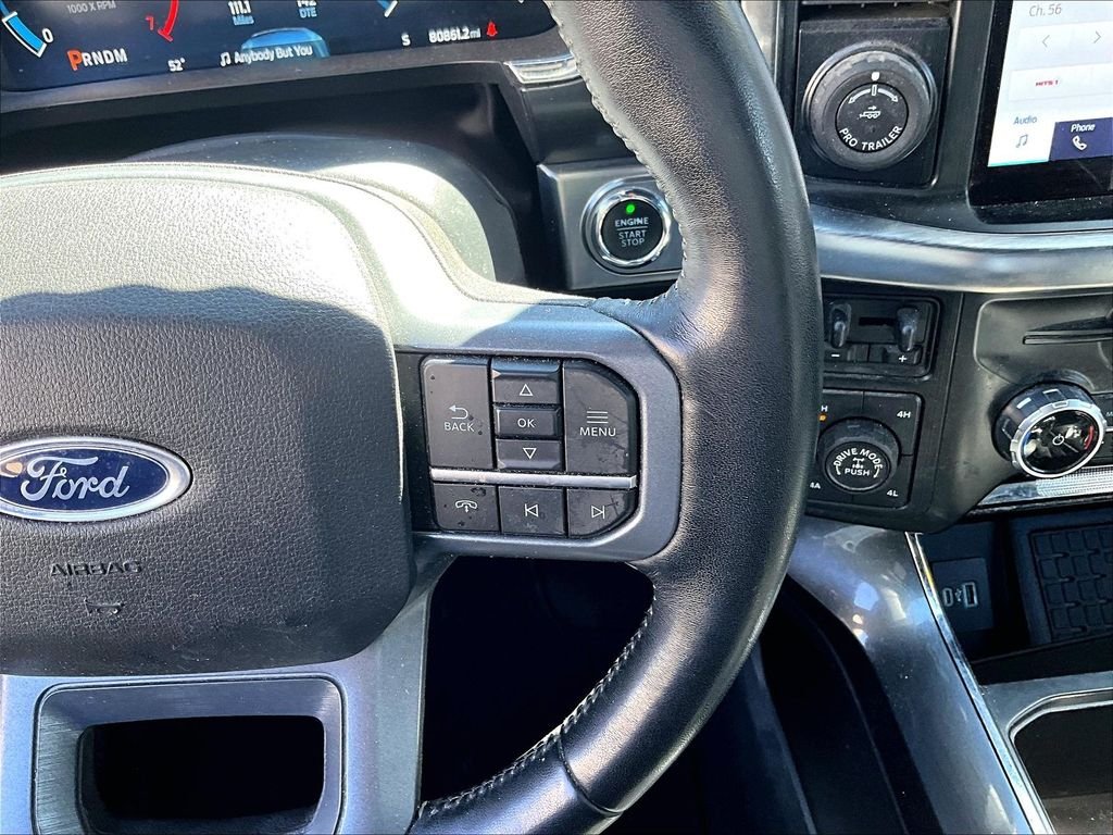 Used 2023 Black Metallic Ford Lariat image 24