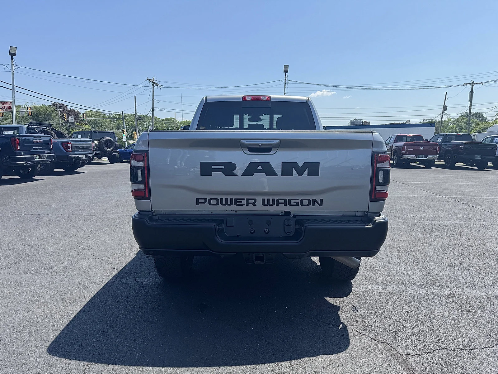 Used 2023 Billet Silver Metallic Clearcoat Ram Power Wagon image 4