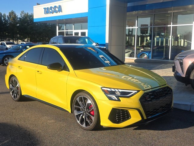 Used 2024 Yellow Audi 2.0T Premium Plus image 1